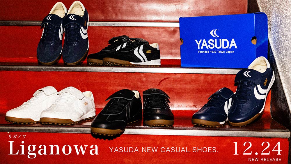 YASUDA」、スニーカー / カジュアルシューズ「Liganowa（リガノワ