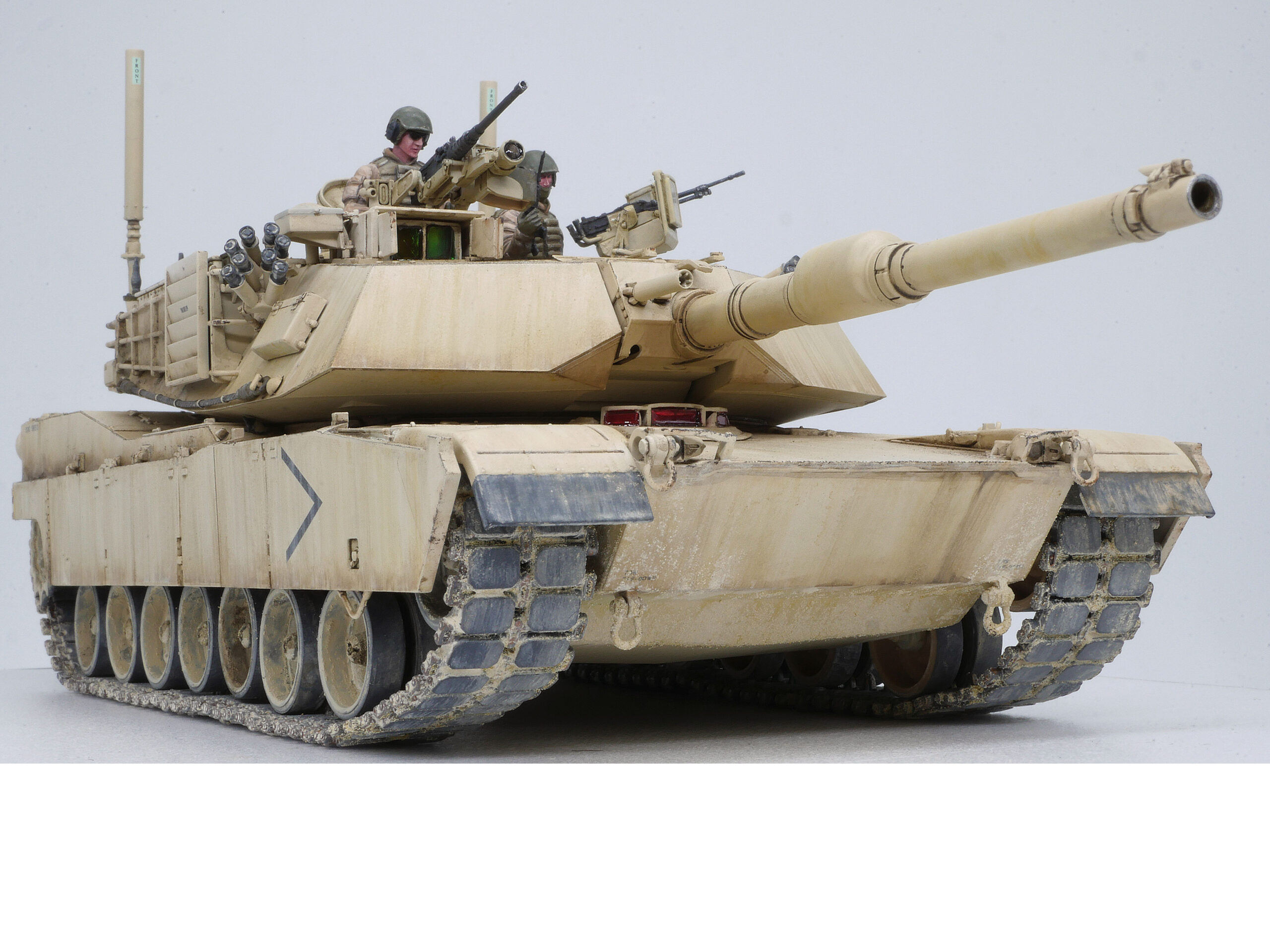 制作依頼品 1/35 MENG M1A1 Abrams モンモデル M1A1 エイブラムス