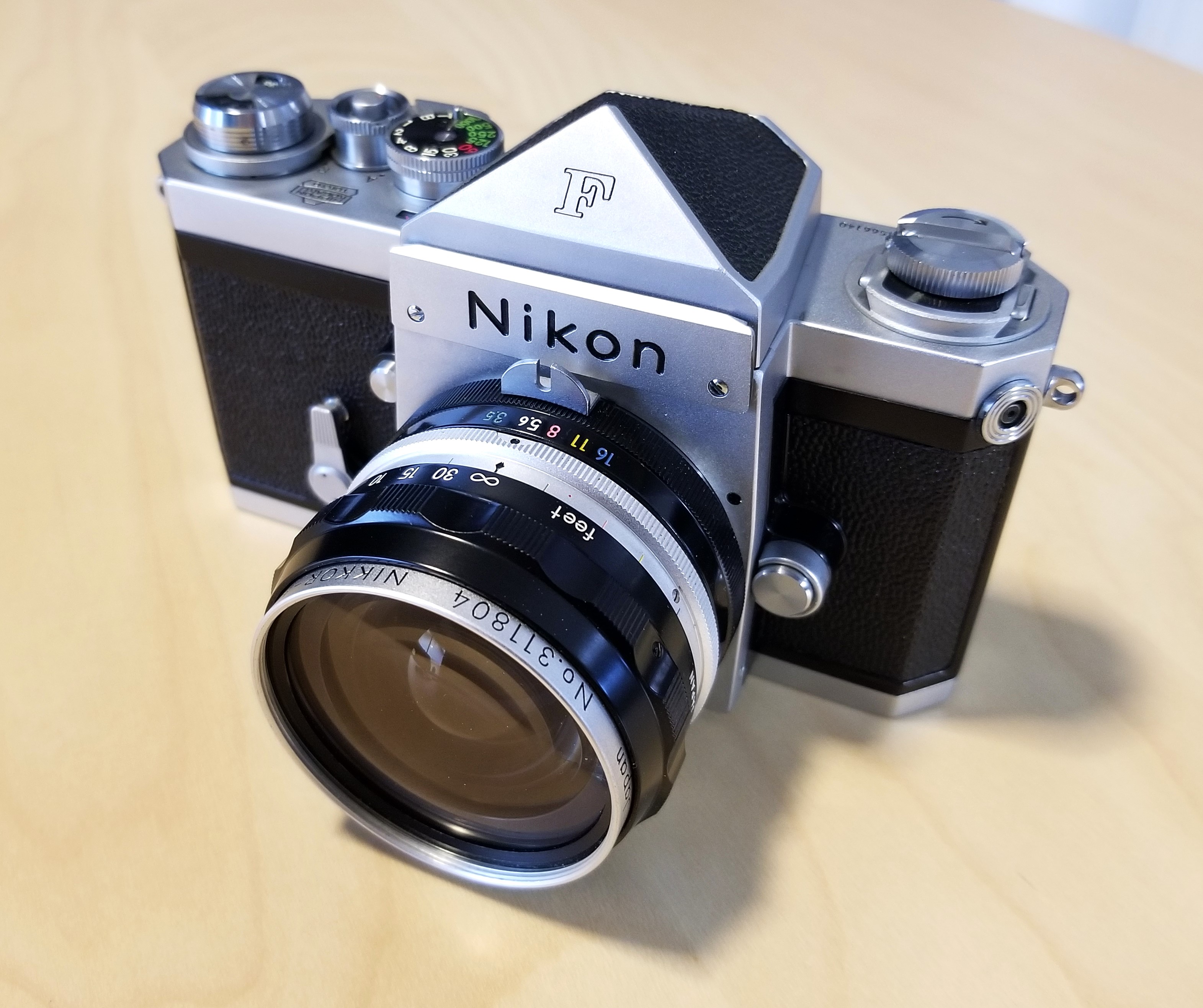 Nikon F – this one is from late 1964 | Chasing Classic Cameras