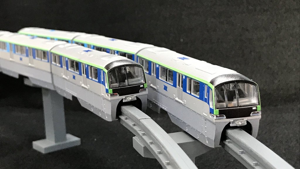 FUJIMI 東京モノレール10000形 6両編成 ディスプレイモデル（彩色済み