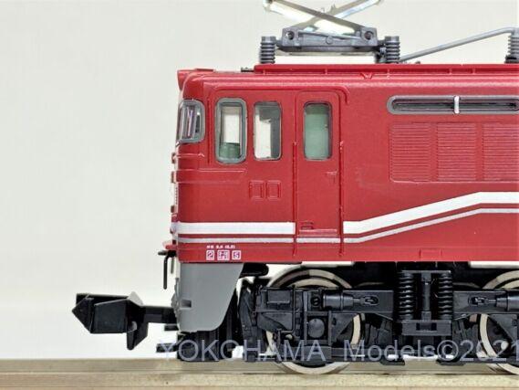 ED76 78号機・サザンクロス塗装が入線です。TOMIX 9194 限定品
