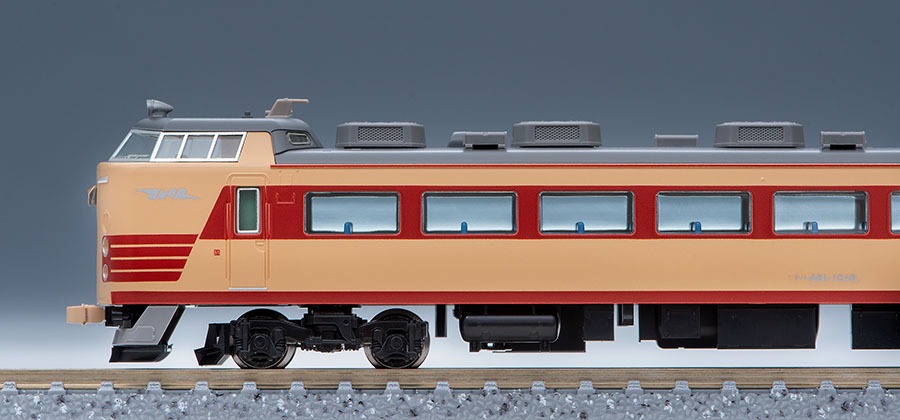 TOMIX 4851000系特急電車基本セットプラス先頭車1両 国鉄 485-1000系