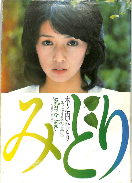 木之内みどり エッセイ＆写真集 yellow ＆ blue 正木正 編
