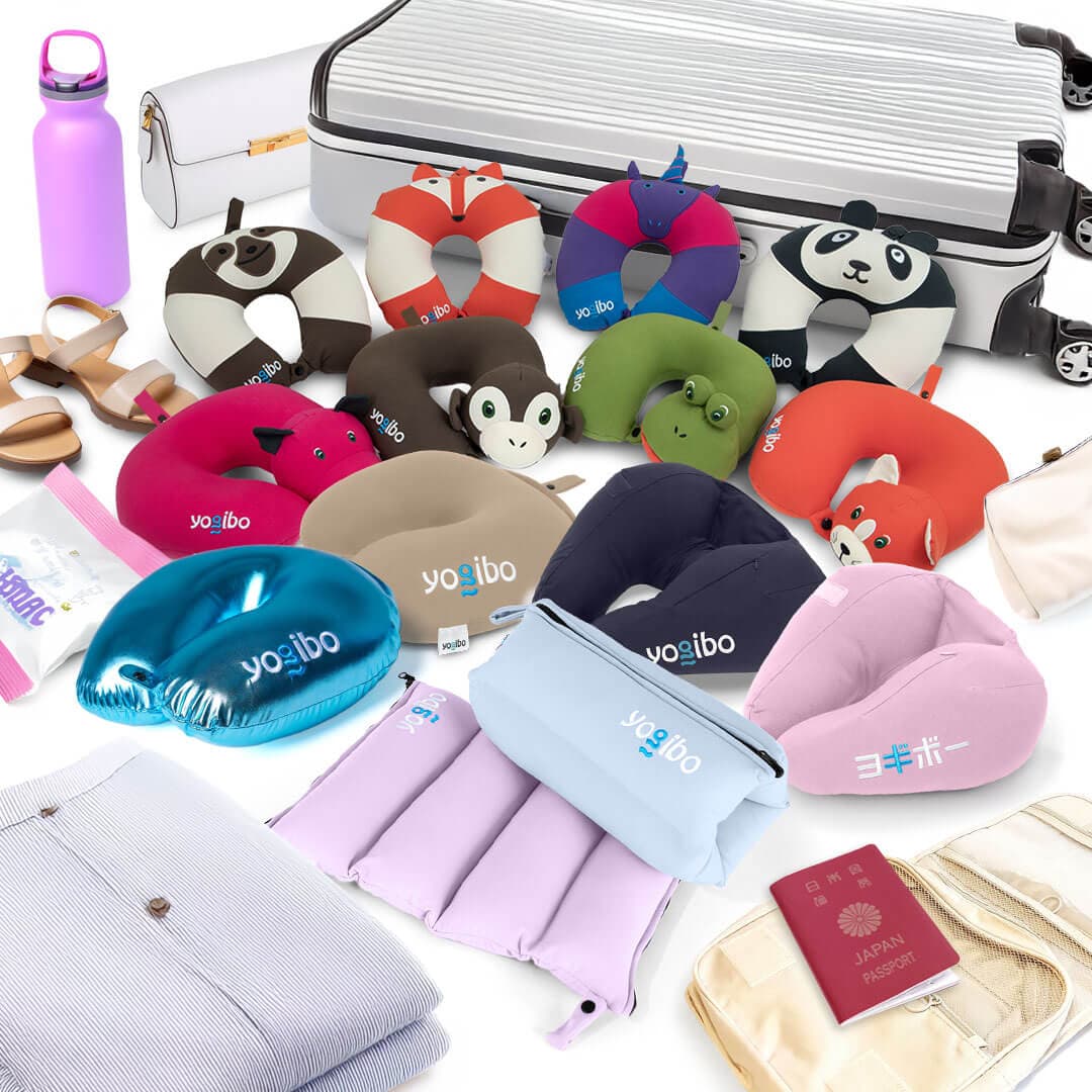 公式】旅にもYogibo。 - 快適な旅の仲間。ネックピローと特別な