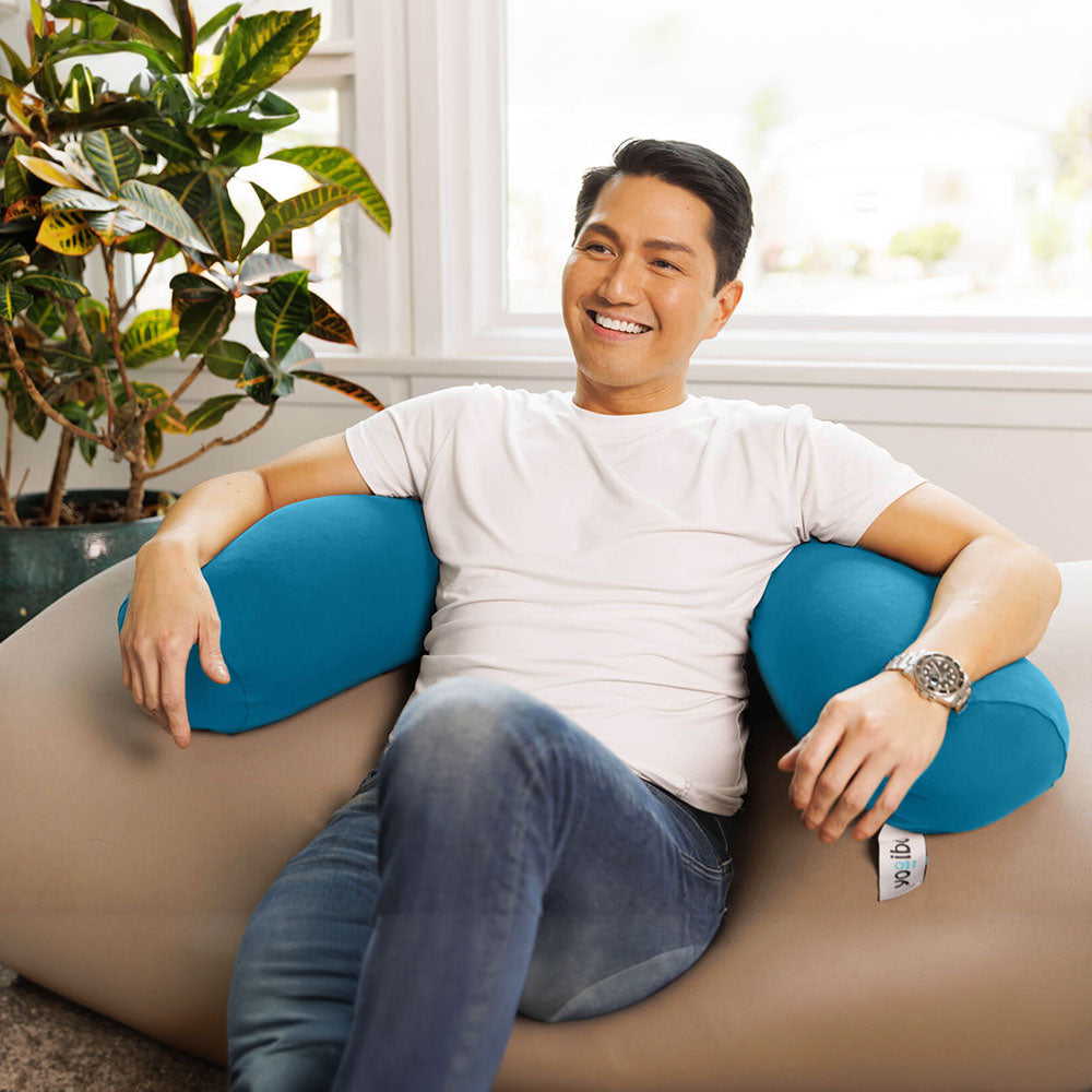 Yogibo Midi ビーズクッション ライトグレー Yoibo Midi ビーズ 【送料