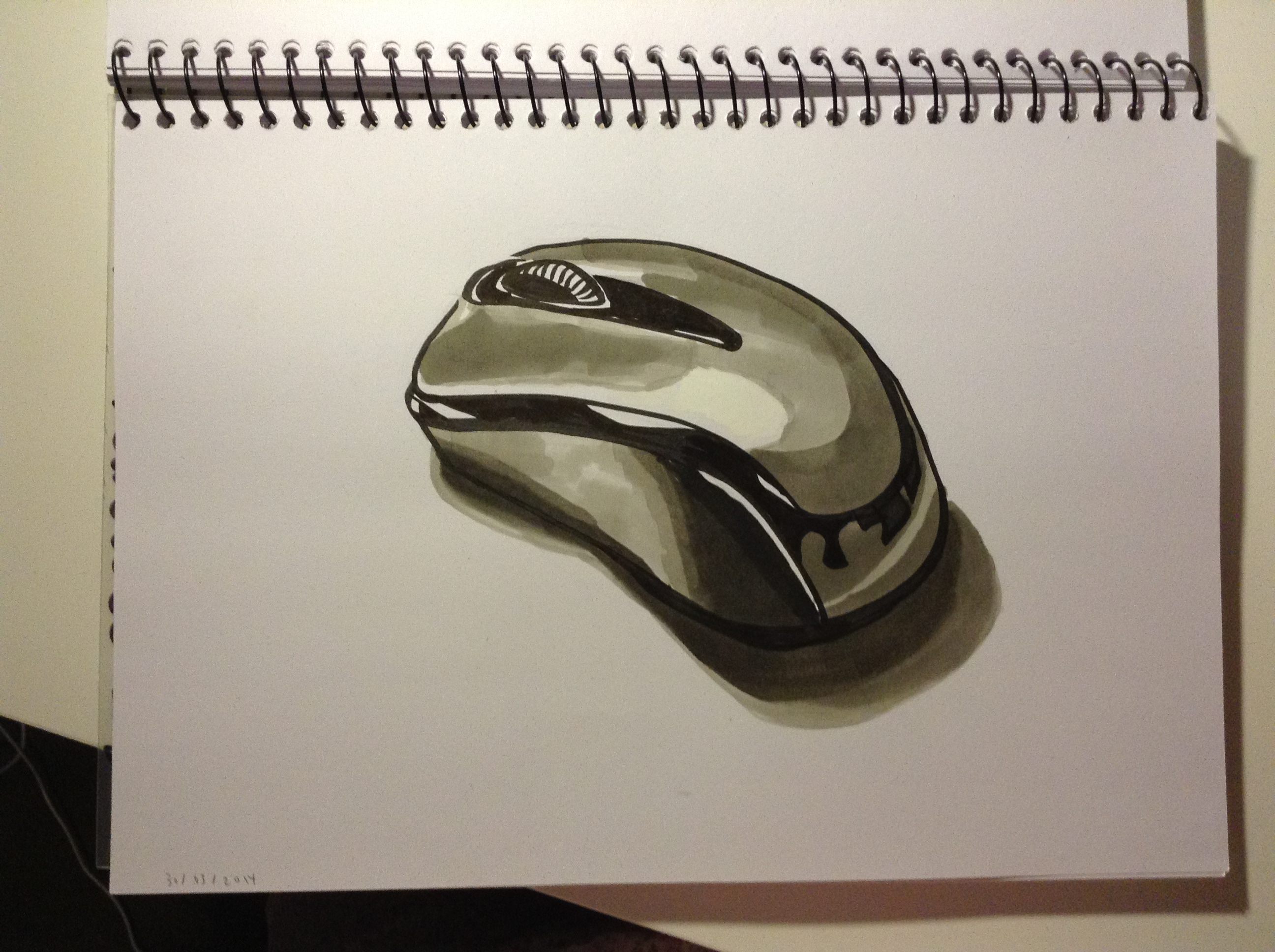 デッサン初心者が毎週3つのスケッチを1ヶ月半描き続け25作品分練習