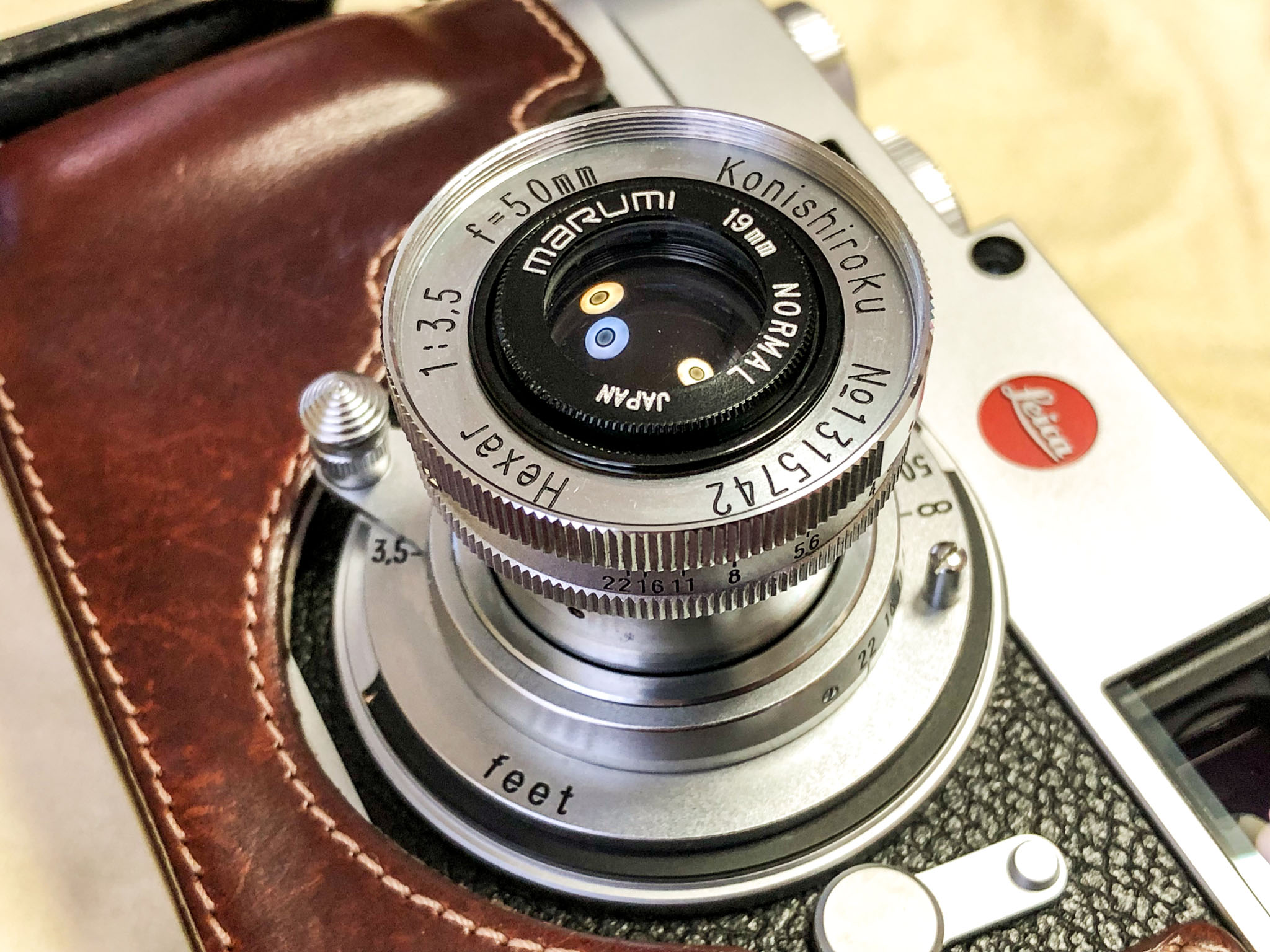 Konishiroku Hexar 50mm F3.5 Lマウント - 晴れ時々ジャズ、雨のちカメラ