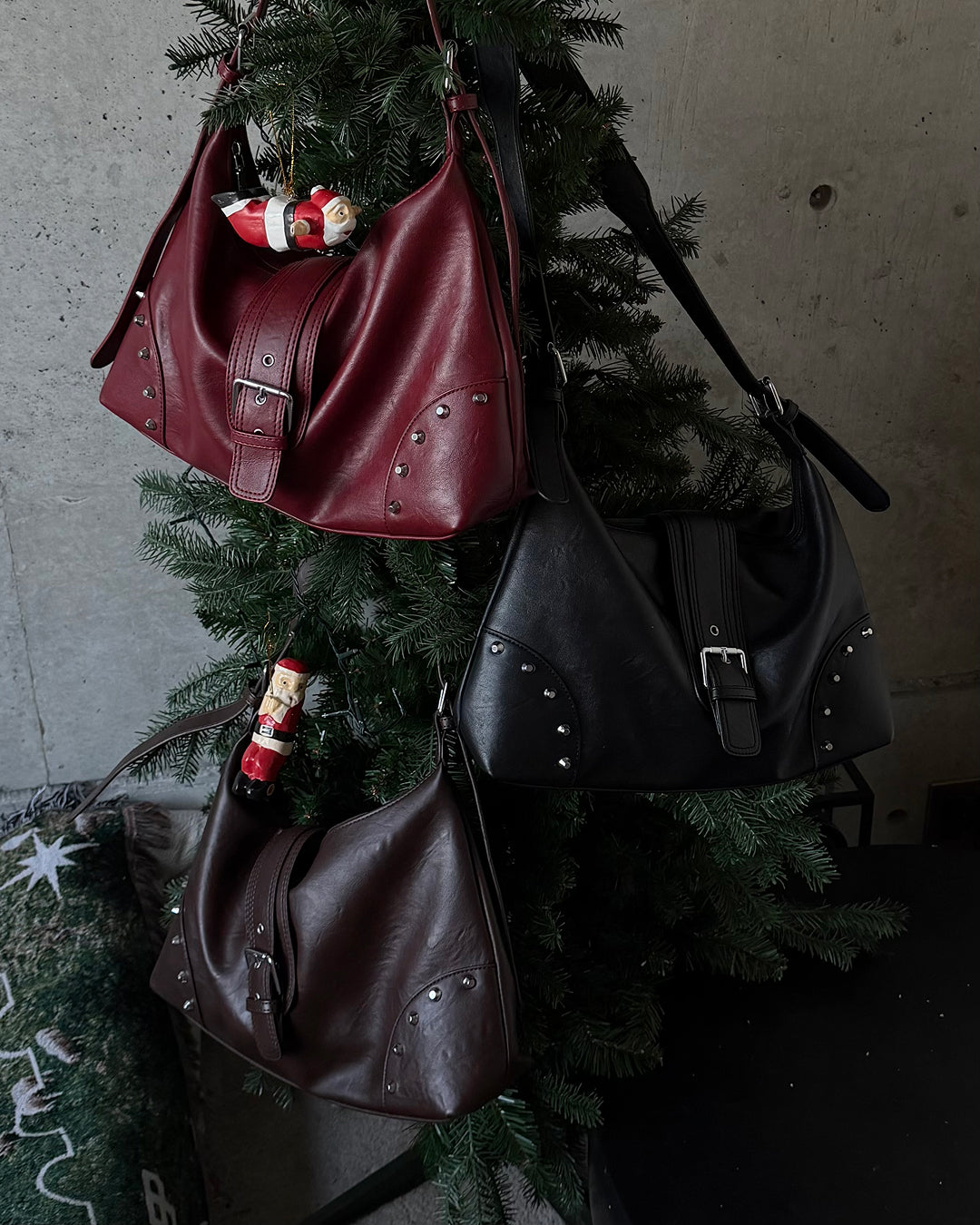 即納】3wayフォールレザースタッズバッグ TO5068 – YOLO（ヨロ