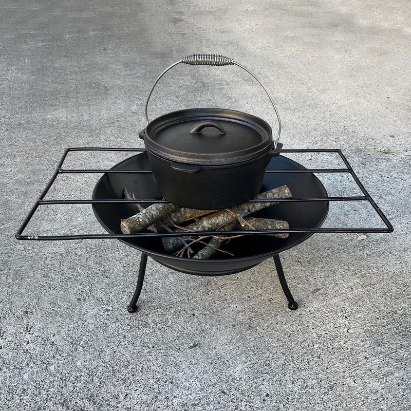 4点セット】ダッチオーブン・48cm焚き火台・五徳・スタンド – よろず