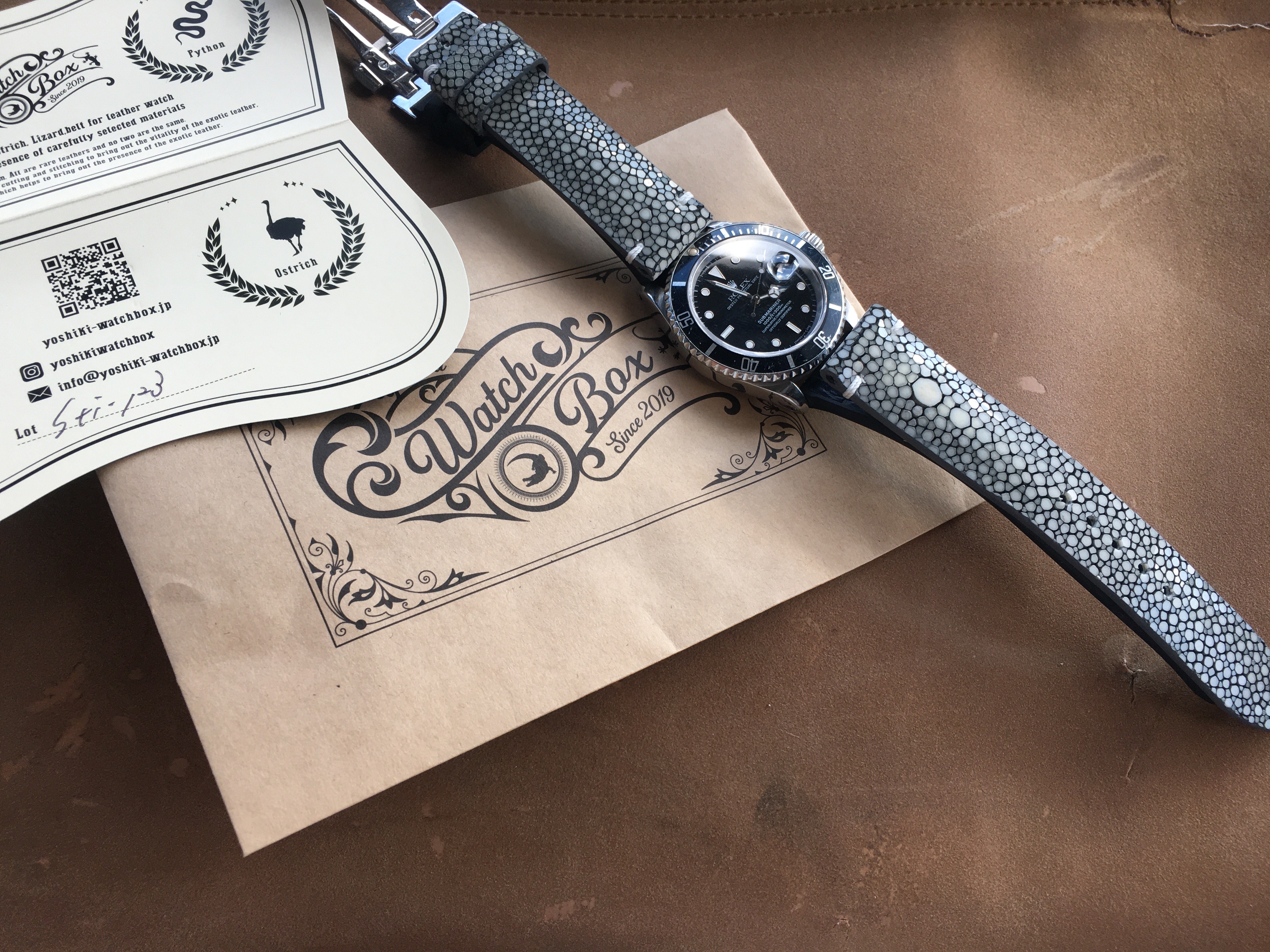 スティングレイ （ガルーシャ） 腕時計ベルト | Yoshiki-WatchBox