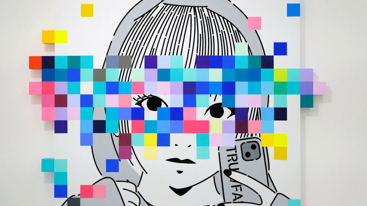 MAKERS SPACE×山口真人「stay pixelated」｜デジログの境界線をみる