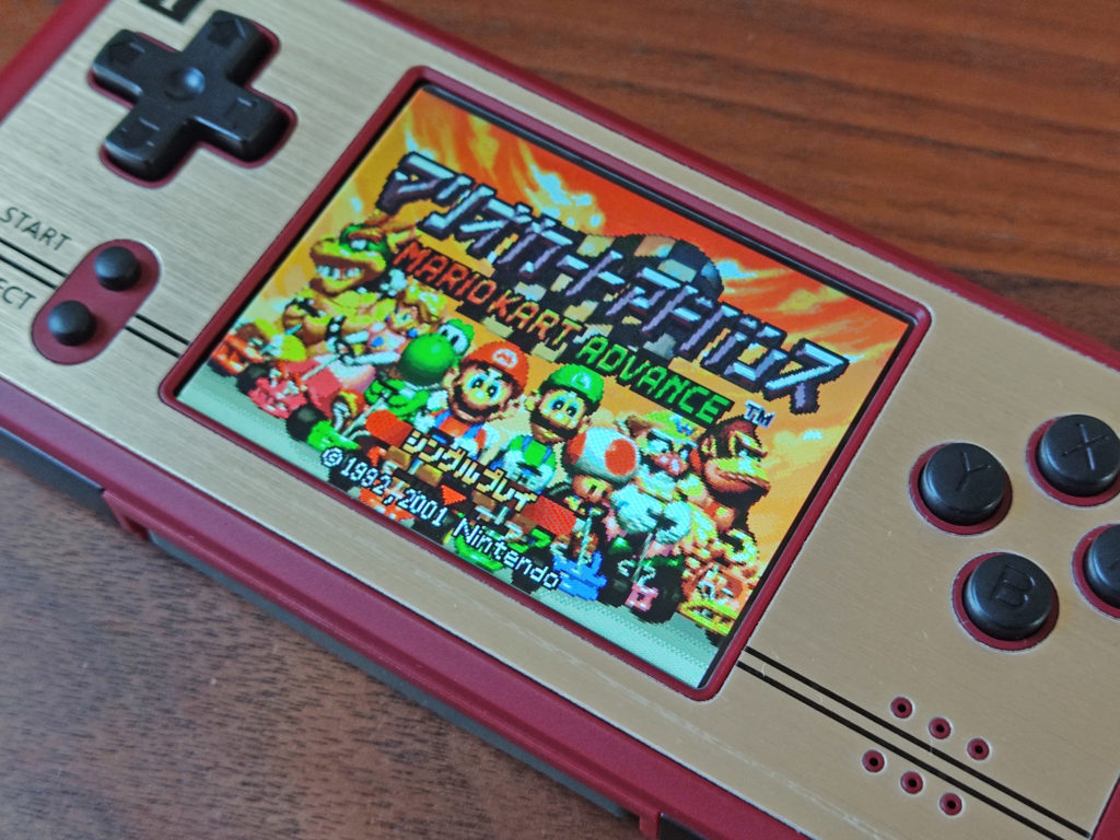 レビュー】ゲームボーイアドバンスクローンとしての完成度は高いが良く