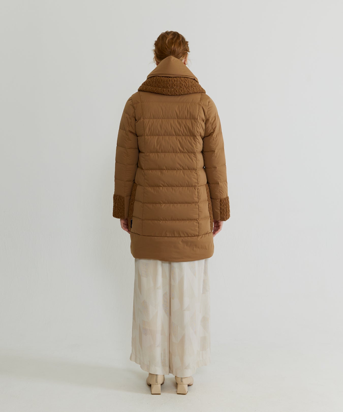 ツーピースカラーニットコート – 粧U -YOSOOU-