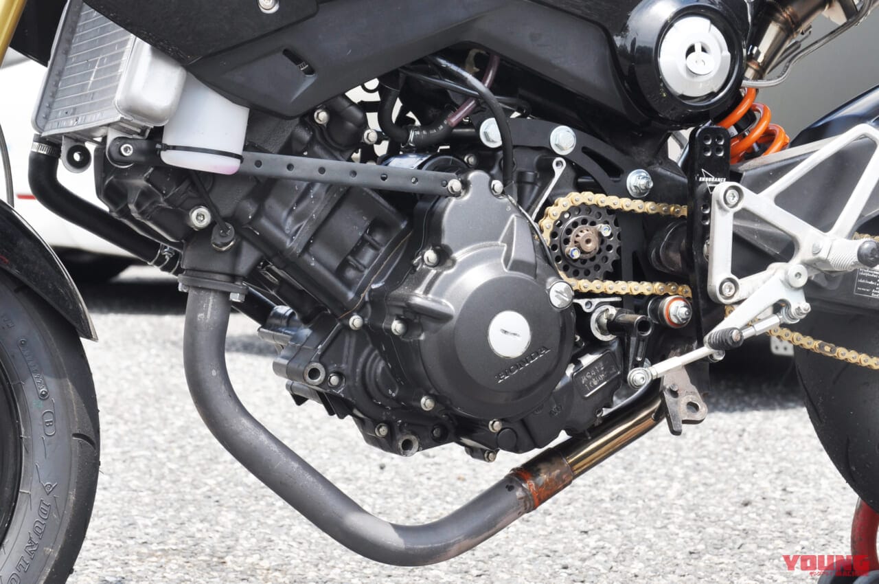 画像 No.6/20] 125ccグロムにCBR250R(MC41)エンジンを搭載した魔改造