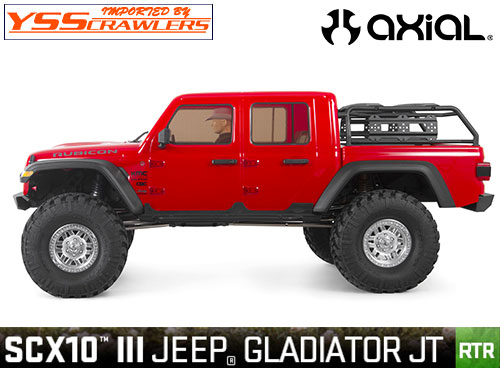 Axial SCX10 III ジープ グラディエーター JT RTR！[レッド