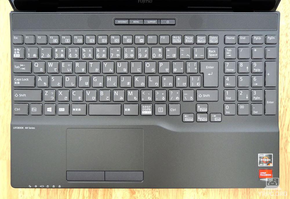 富士通「LIFEBOOK WAA/J1」実機レビュー！キーボードが打ちやすい