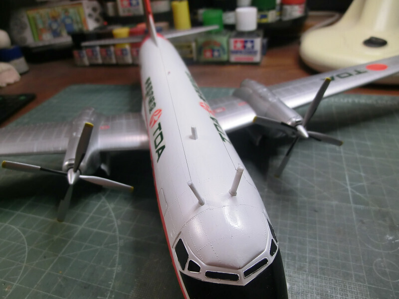 バンダイ】1/72 YS-11 東亜国内航空製作【完成】: 【工房ネコの手