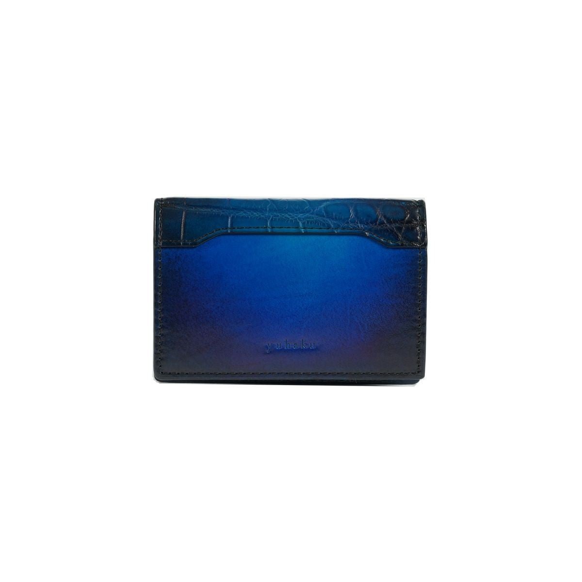 YCA163 名刺入れ ｜美しい色彩の革財布、革製品通販｜yuhaku online shop