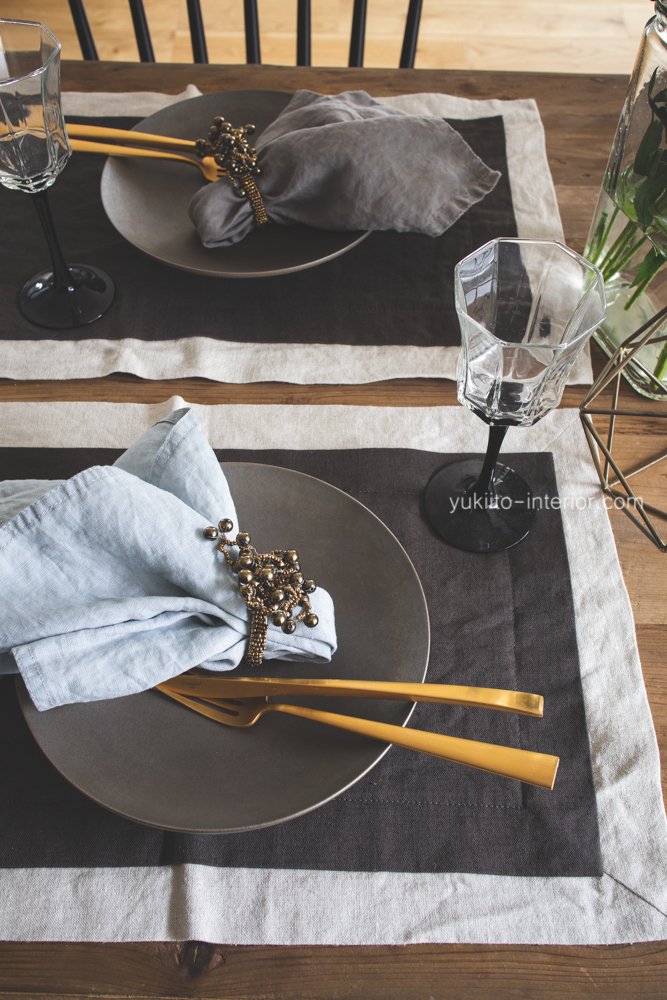 ZARA HOMEのランチョンマットで気軽にテーブルコーディネート