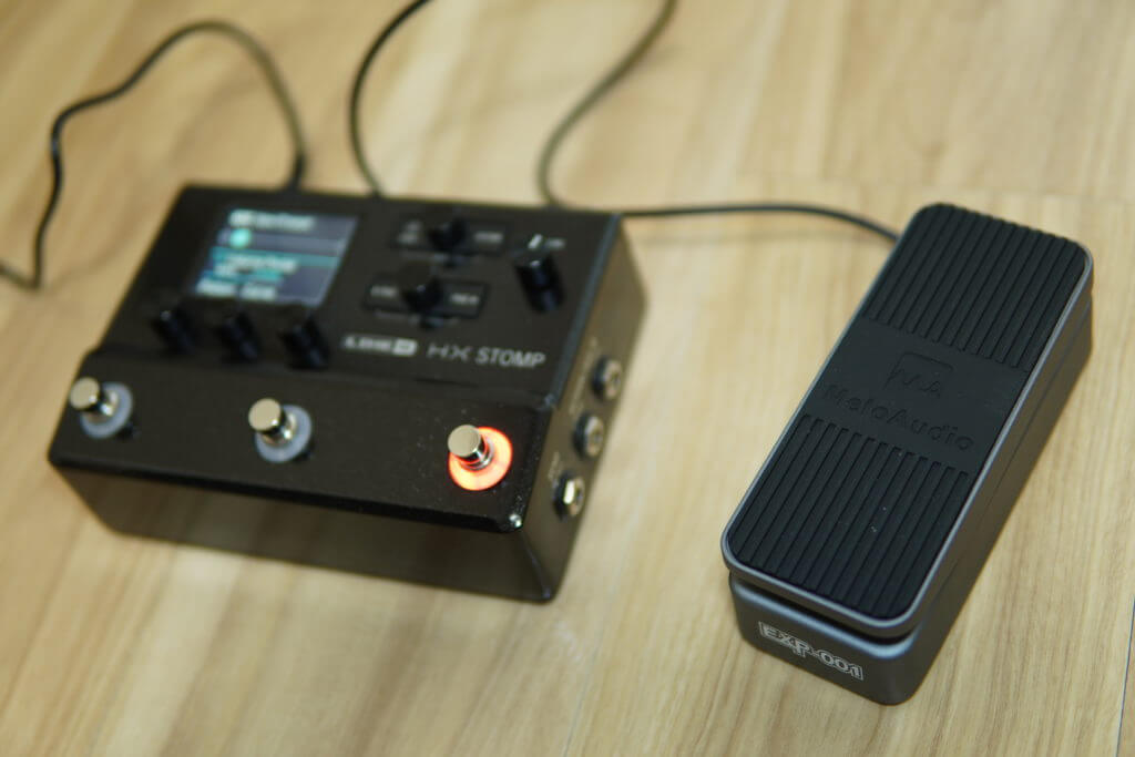 HX Stompに最適！コンパクトサイズのエクスプレッションペダル