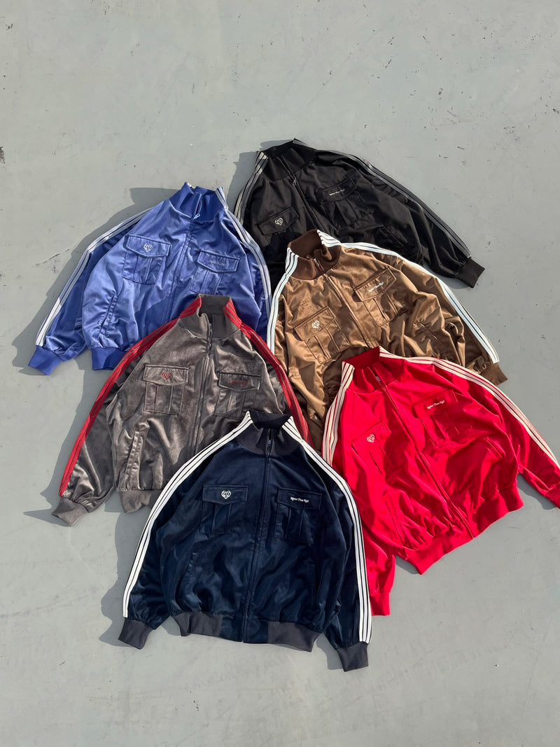 velor track jacket – YZ