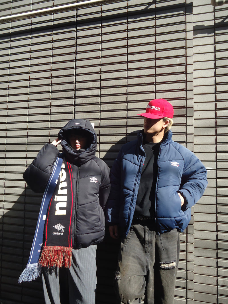 9090 × umbro Removable Hood Puffer Jacket – YZ