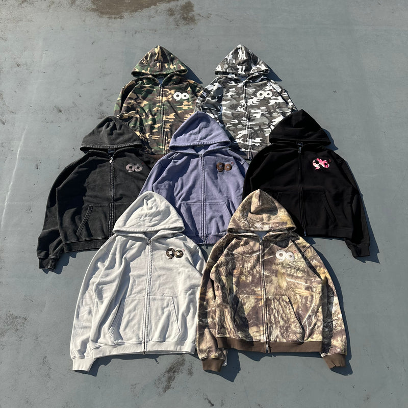 90 Logo Assort Zip Hoodie – YZ