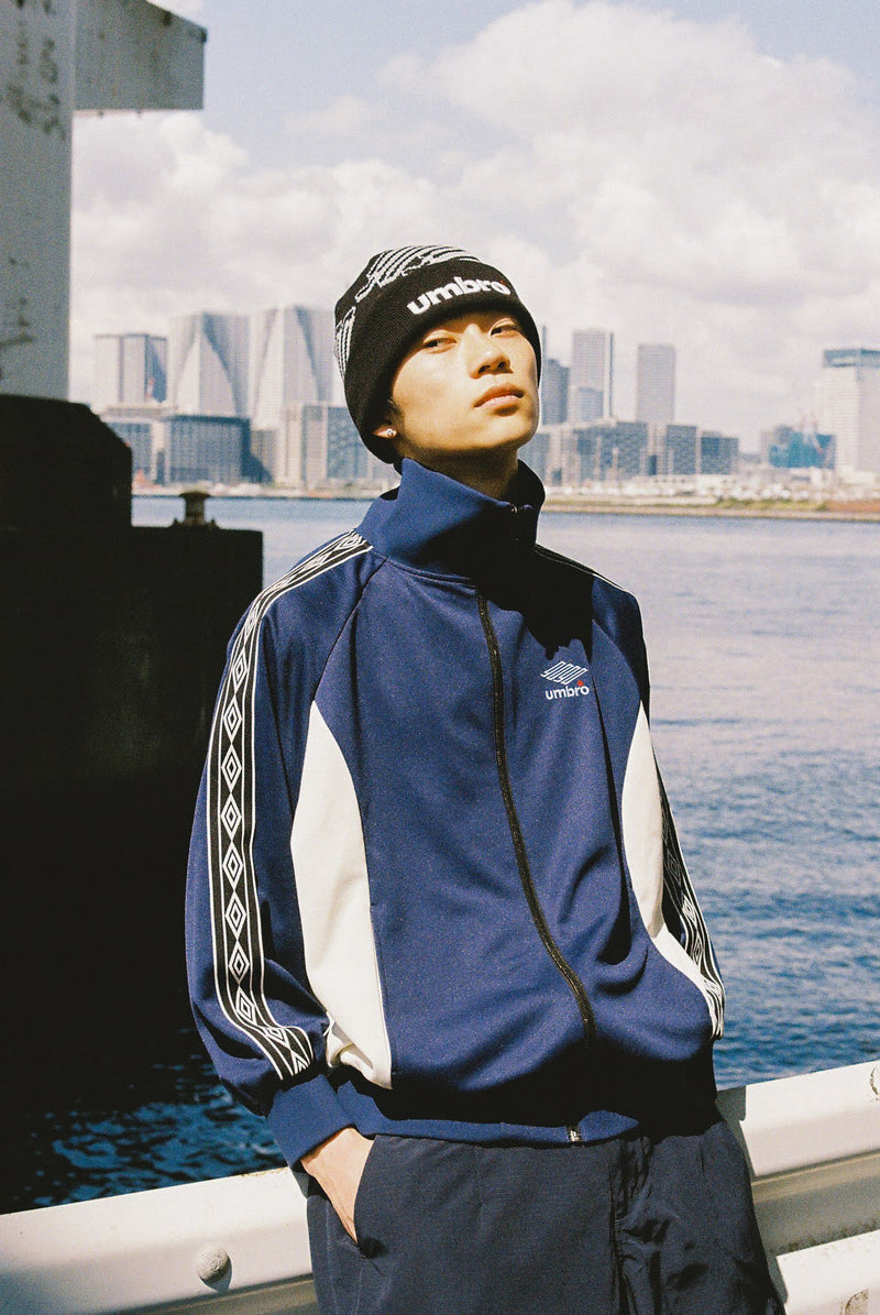 umbro × 9090 Jacquard Beanie – YZ