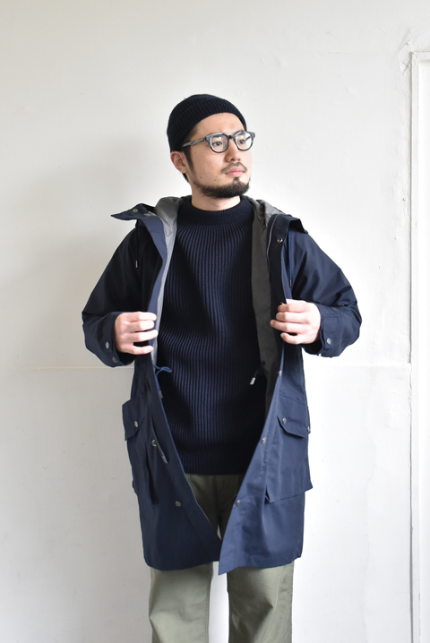 ANDERSEN-ANDERSEN（アンデルセンアンデルセン）/THE NAVY CREW NECK