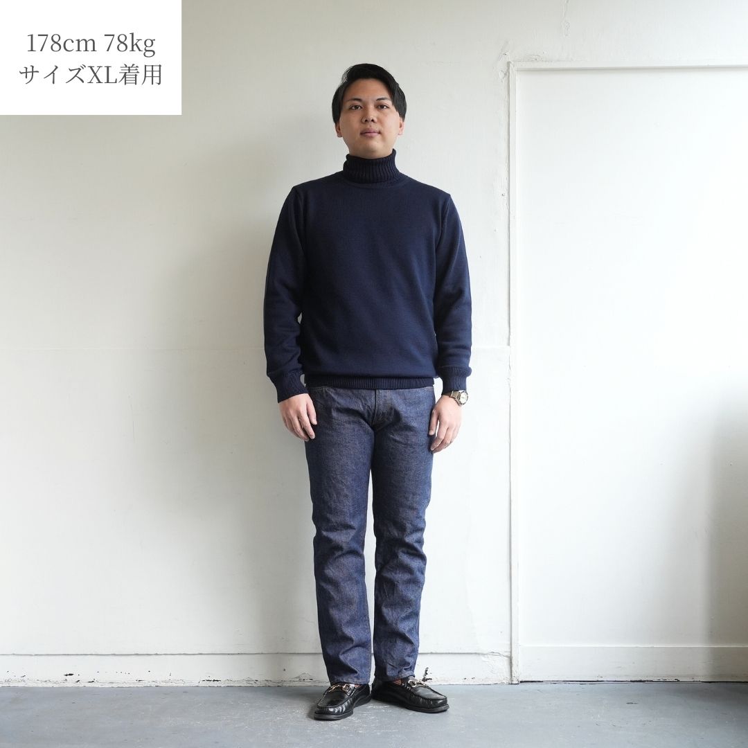 MOONCASTLE（ムーンキャッスル） H/W MERINO MOCKNECK - ZABOU