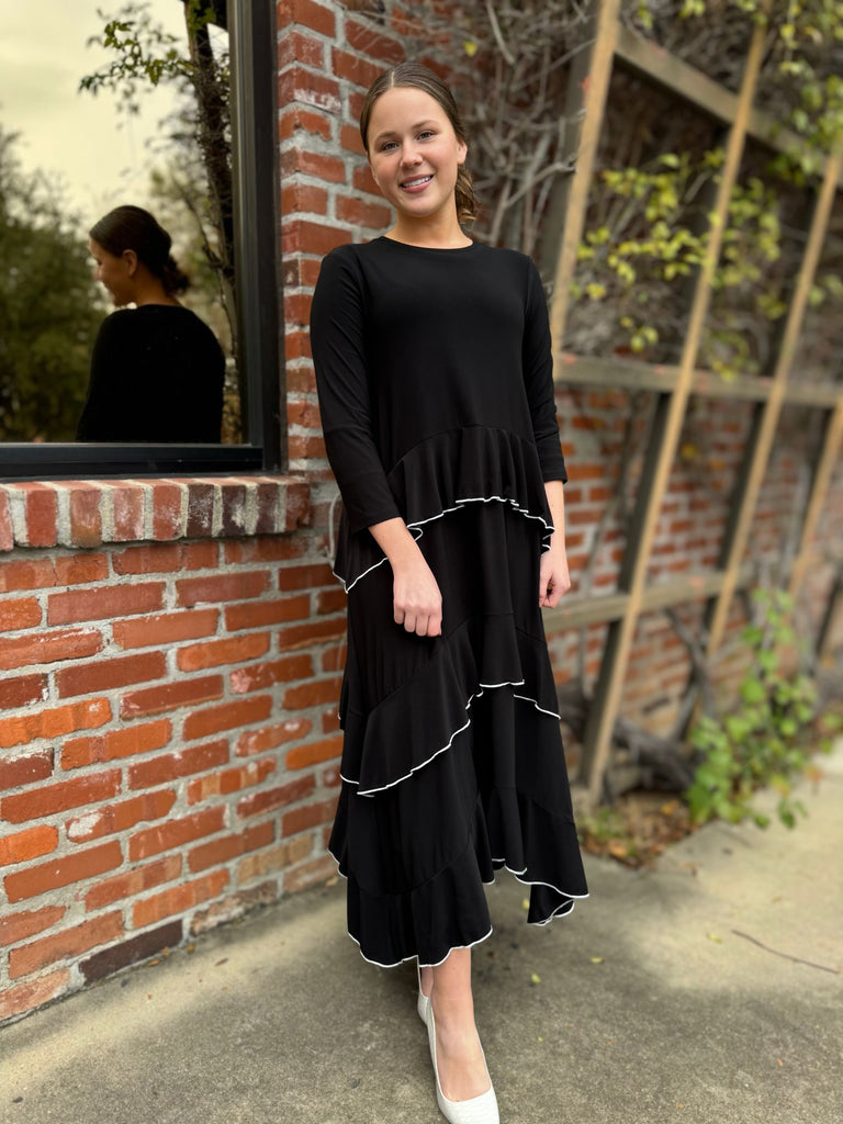 Holland Ruffle Dress – Zadie B's Fashions