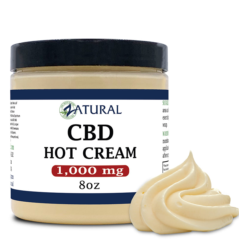 CBD Hot Cream | CBD Cream For Discomfort | Zatural Hot Cream