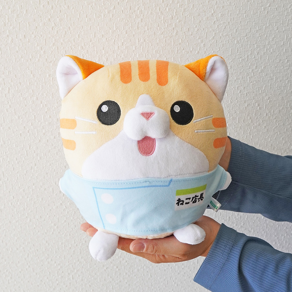 ねこ店長 20cmぬいぐるみ | ぬいぐるみ | ブログ | オリジナルグッズ