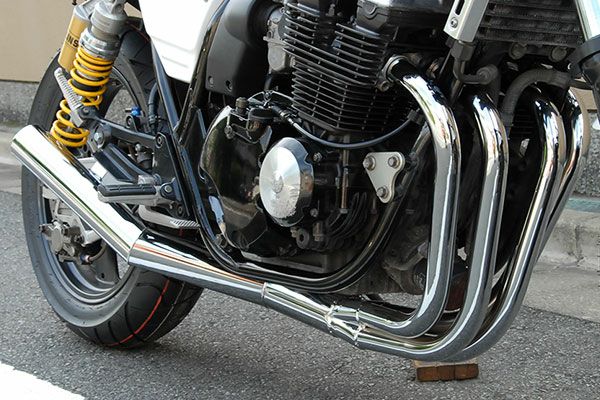 XJR400/S/R/R2イカシタショート管ZZYA管 | 旧車バイクカスタムパーツの