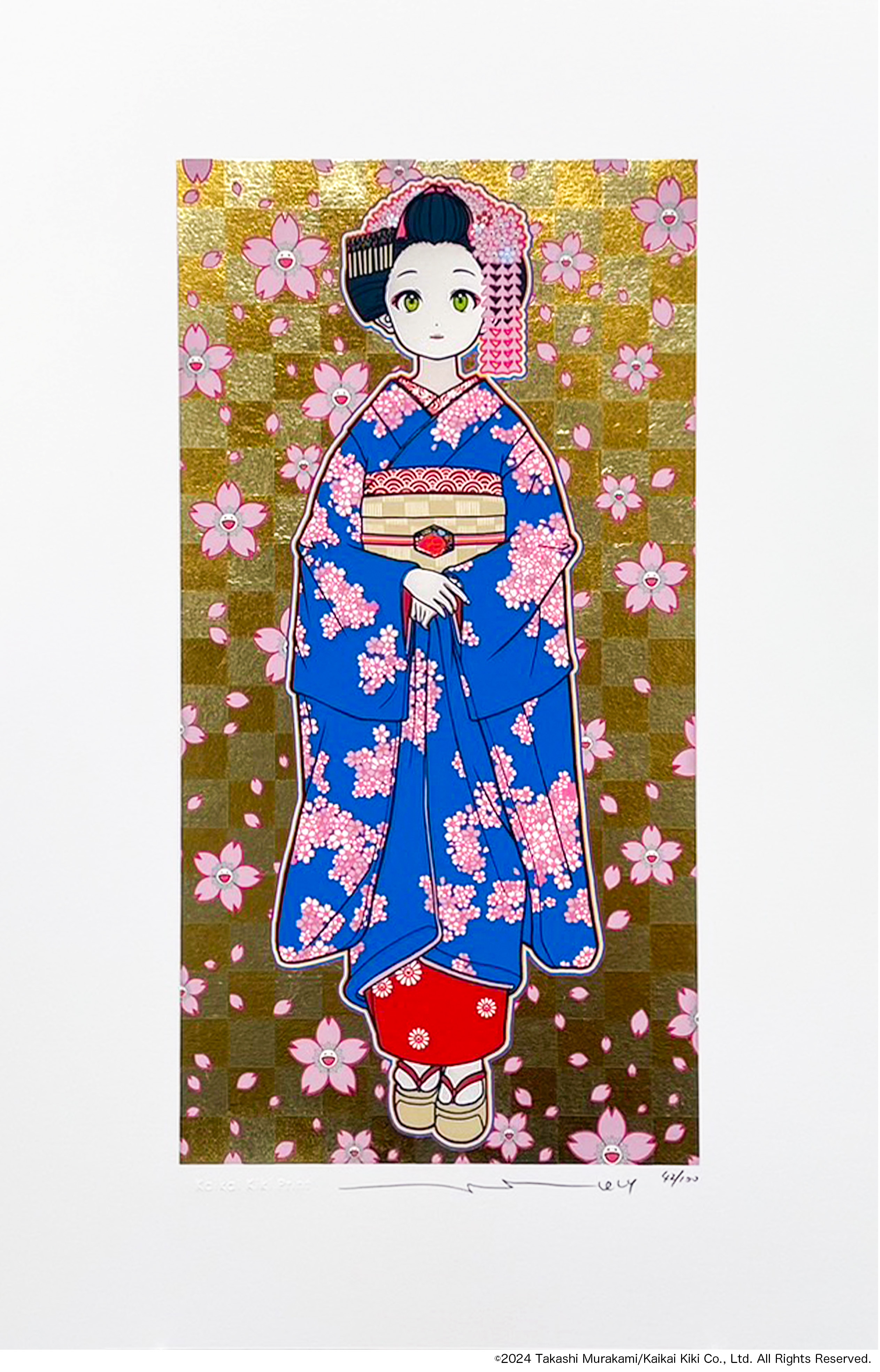 11月1日(金)12時よりWEBショップにて、 村上隆エディションサイン入り