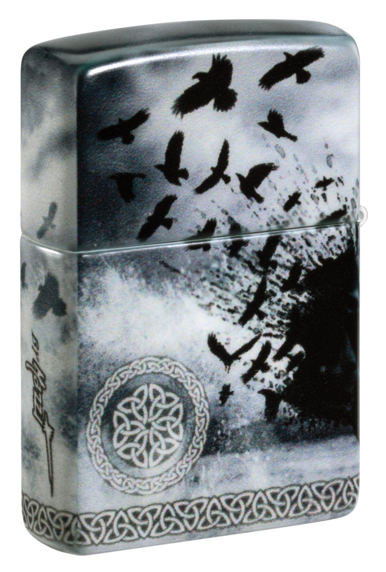Mazzi® Raven Commander Design 540 Matte Windproof Lighter – Zippo USA