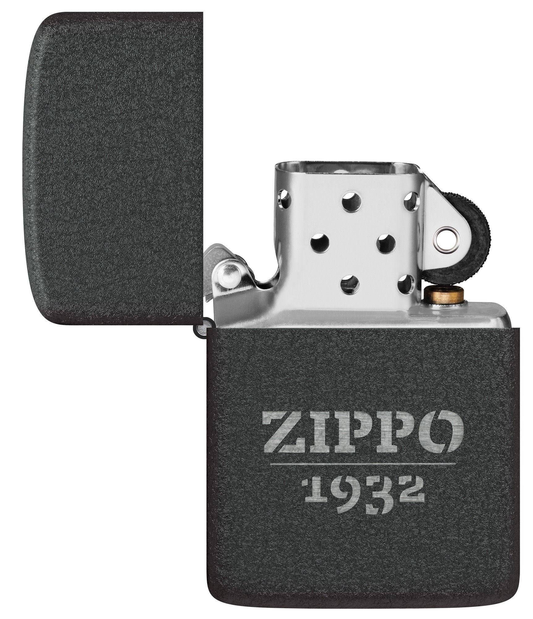 Zippo Design 1941 Replica Black Crackle® Windproof Lighter – Zippo USA