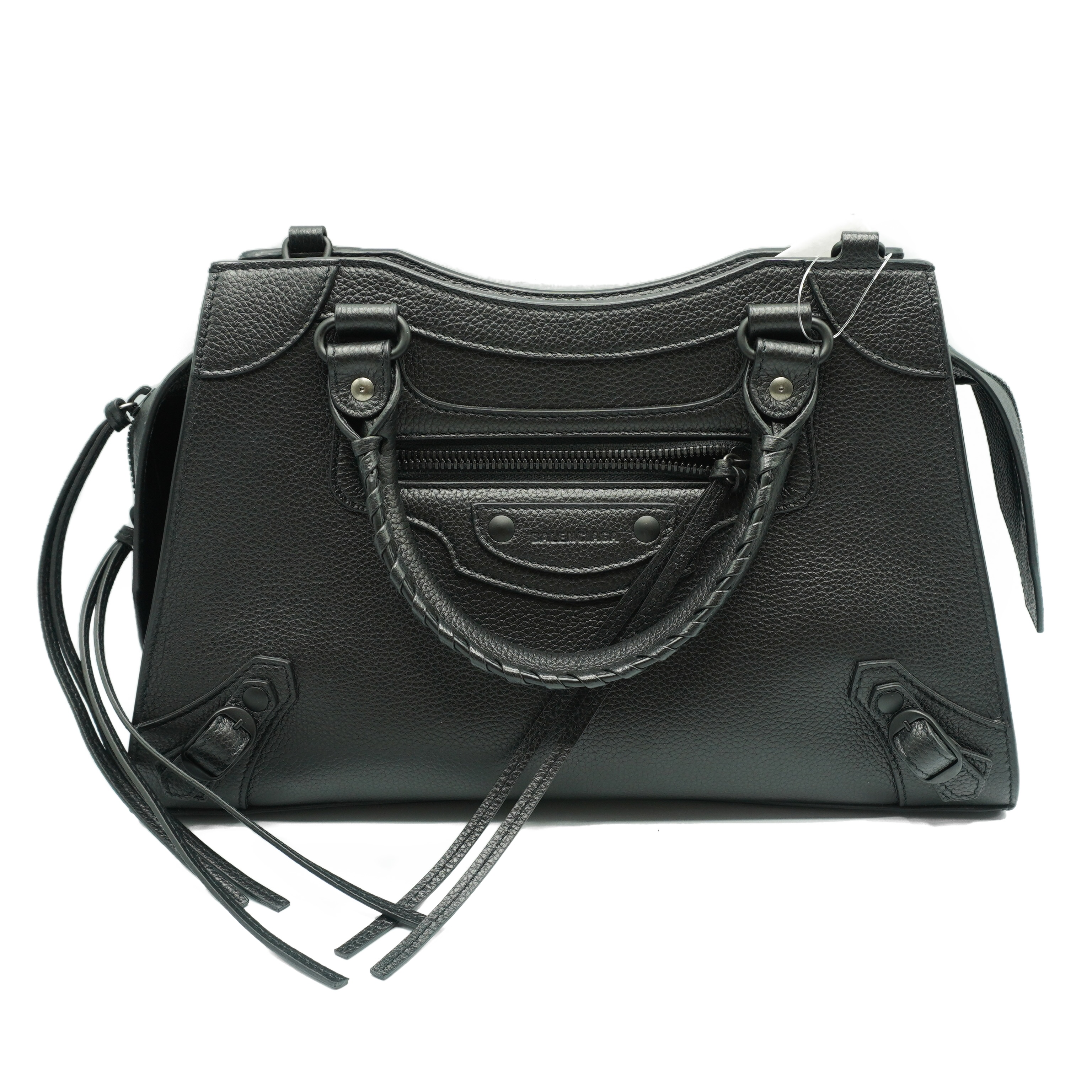 Balenciaga Neo Classic Black Leather Bag 001-062-00082 | Lumina