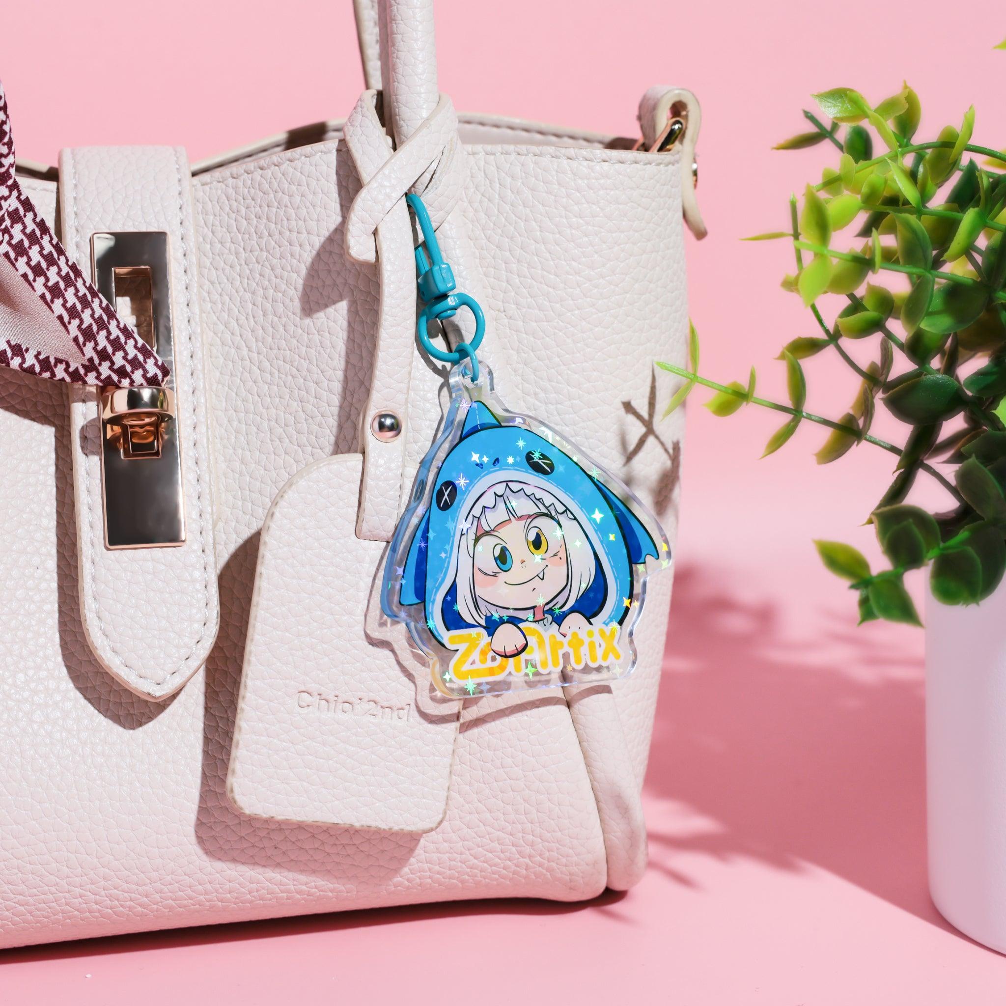Custom Holographic Star Acrylic Keychains | ZoArtix Charms