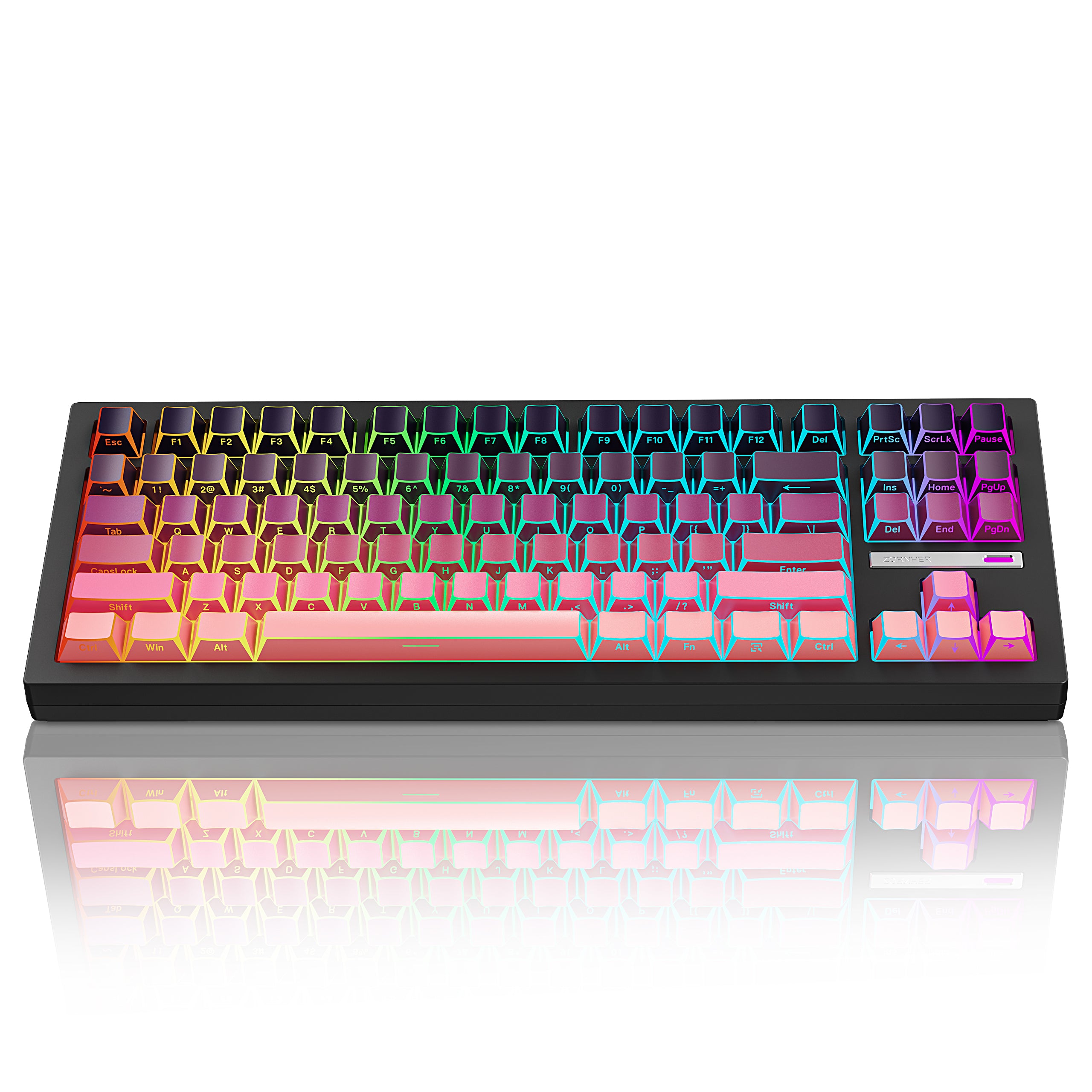 ZORNHER ZH870 80% PRISM Gaming Mechanical Keyboard