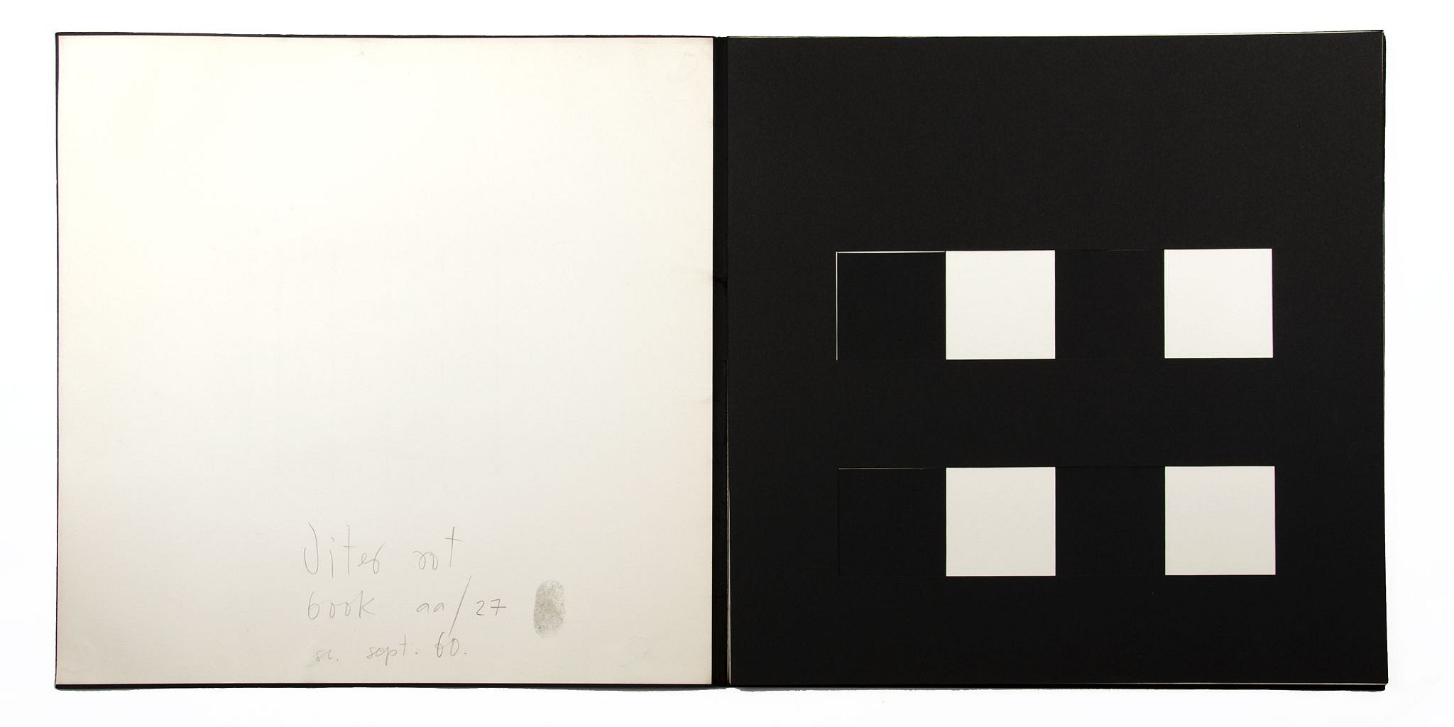 Dieter Roth | book e | 1960 | Zucker Art Books