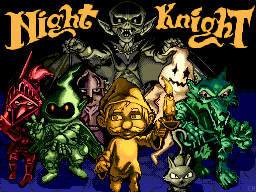 Night Knight - Platformer Game for ZX Spectrum Next - ZX-Art