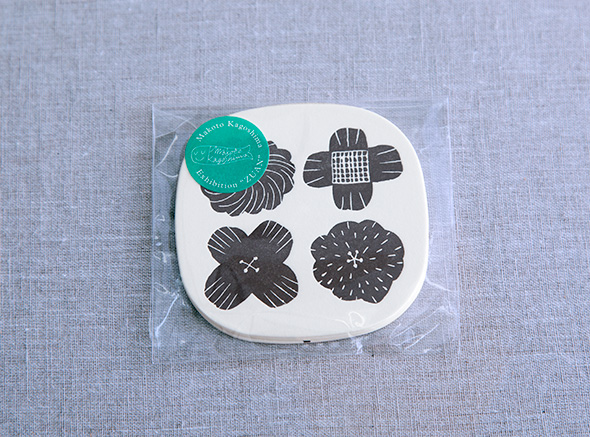 鹿児島睦＿図案コースター（八枚入） - デザイン雑貨・オーガニック