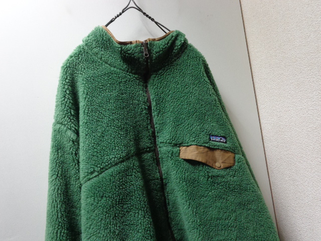 00'S Patagonia REVERSIBLE SNAP-ZIP JACKET（パタゴニア リバーシブル