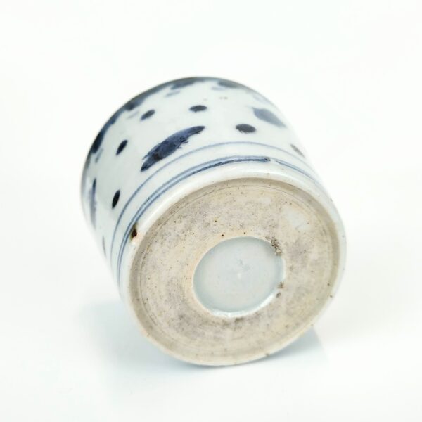 伊万里 染付波千鳥文そば猪口 – 古美術西川