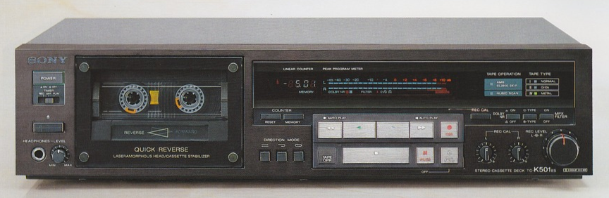 SONY] TC-R502(1986年発売) レビュー [カセットデッキ] – nakamura