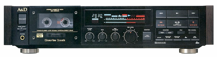 A&D] GX-Z5000(1987年発売)のレビュー [カセットデッキ] – nakamura