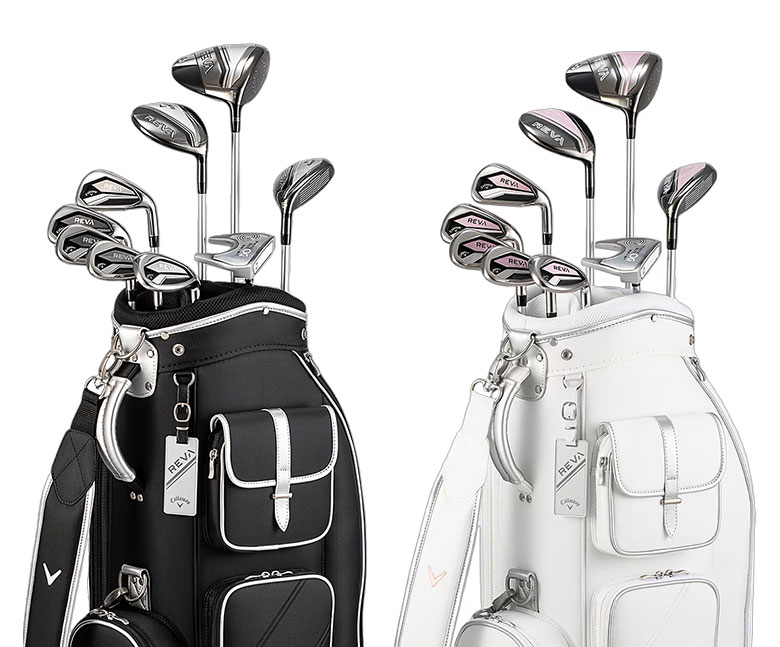 キャロウェイ REVA('24) クラブセット 9本組(1W,4W,5H,7-P,S,PT)の通販
