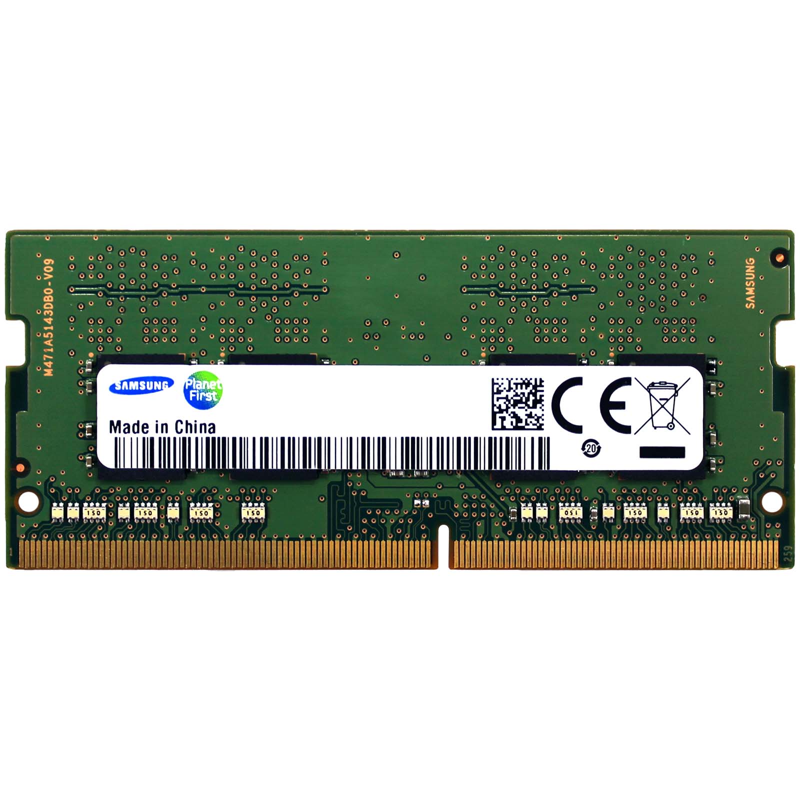 Samsung 8GB 1Rx8 PC4-2133P SODIMM PC4-17000 DDR4 2133 MHz 1.2V