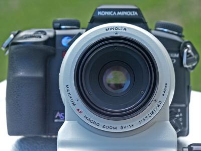Minolta Maxxum Dynax 3X-1X AF Macro Zoom on 7D and Sony Alpha 100